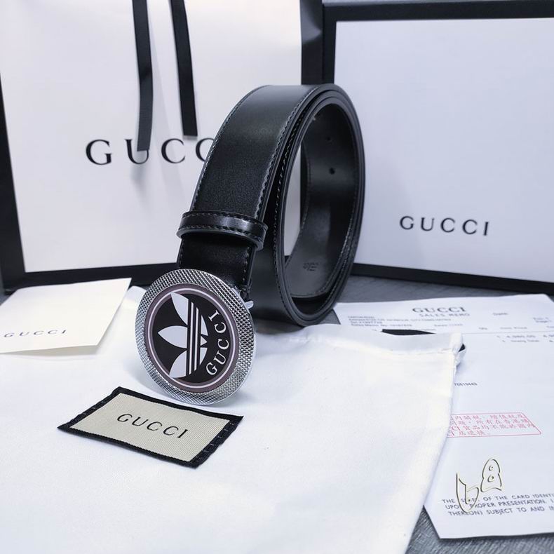 Gucci belt 38mmX80-125cm lb  (11)