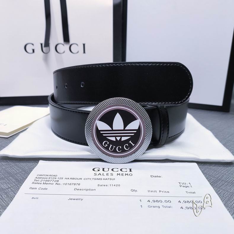 Gucci belt 38mmX80-125cm lb  (12)