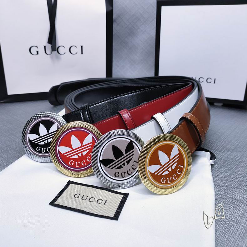 Gucci belt 38mmX80-125cm lb  (14)