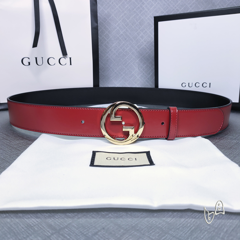 Gucci belt 38mmX80-125cm lb  (4)