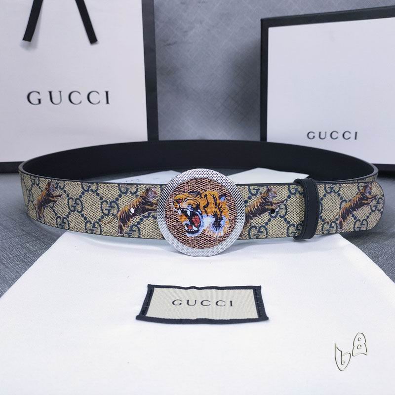 Gucci belt 38mmX80-125cm lb  (4)