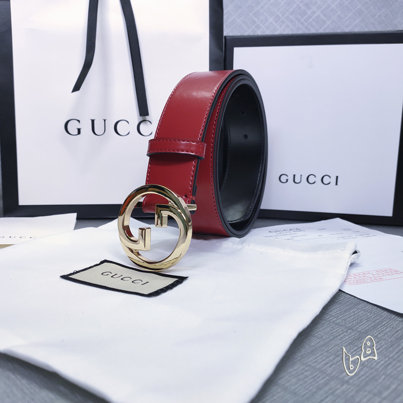 Gucci belt 38mmX80-125cm lb  (5)