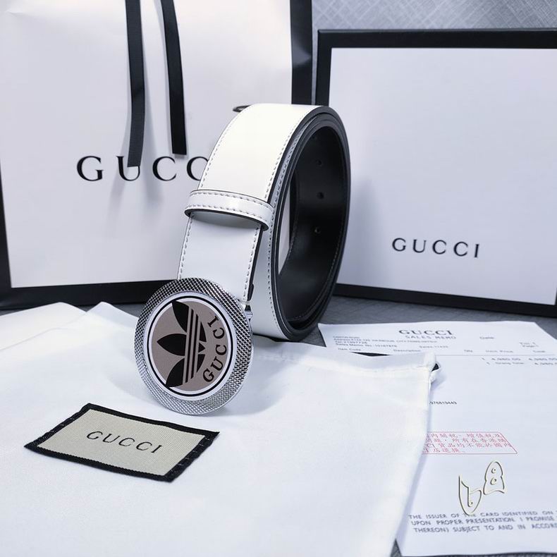Gucci belt 38mmX80-125cm lb  (5)