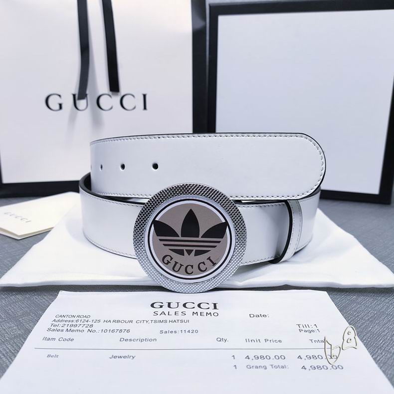 Gucci belt 38mmX80-125cm lb  (6)