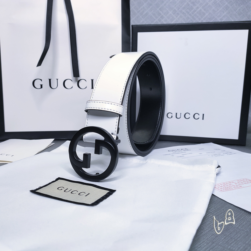 Gucci belt 38mmX80-125cm lb  (8)