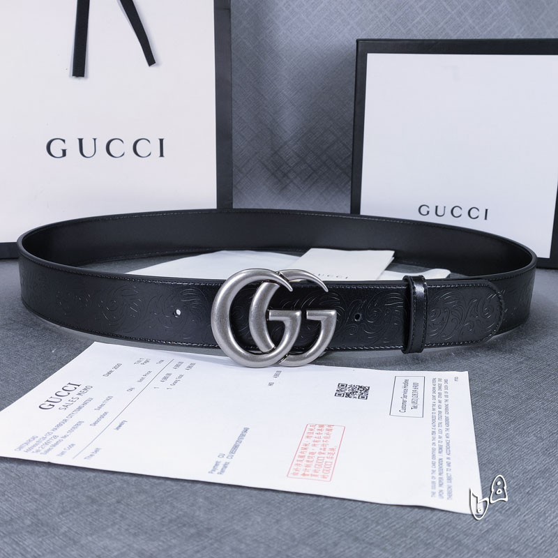 Gucci belt 38mmX90-125cm lb (1)