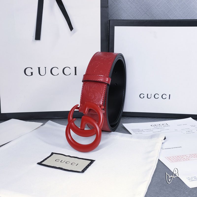 Gucci belt 38mmX90-125cm lb (11)