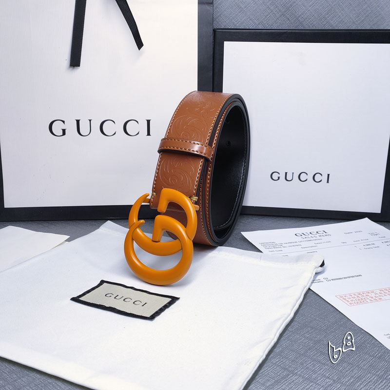 Gucci belt 38mmX90-125cm lb (17)