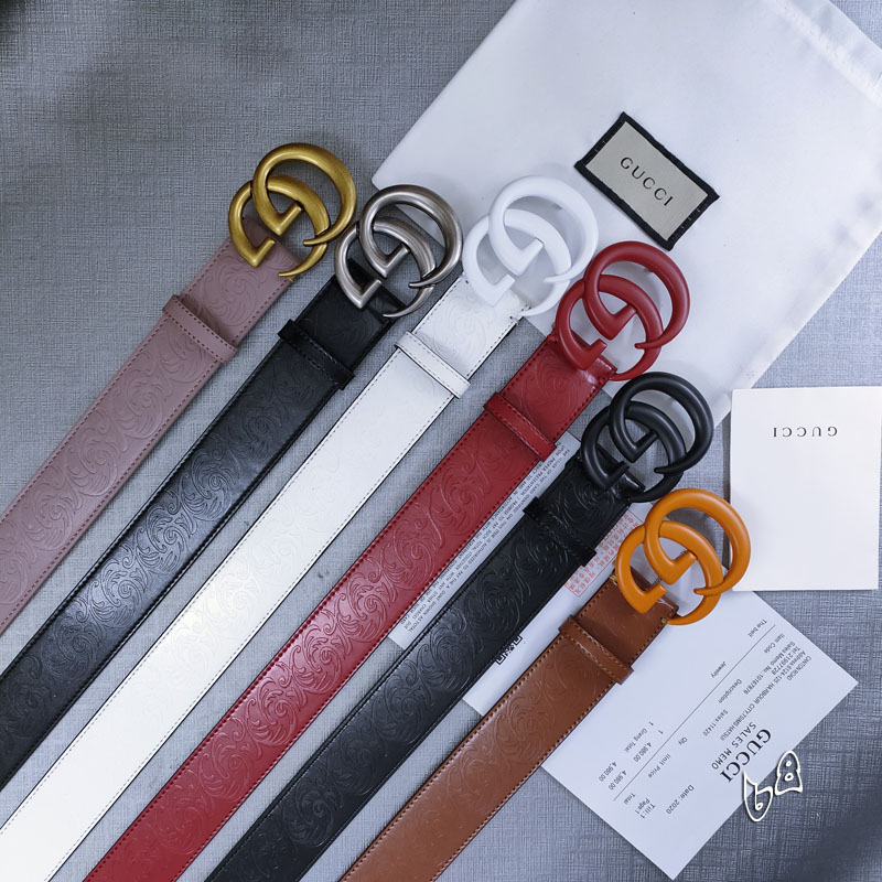 Gucci belt 38mmX90-125cm lb (19)