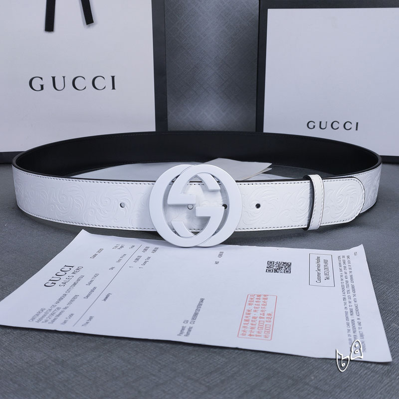 Gucci belt 38mmX90-125cm lb (24)