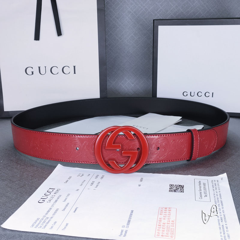 Gucci belt 38mmX90-125cm lb (27)
