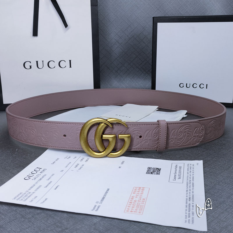 Gucci belt 38mmX90-125cm lb (7)