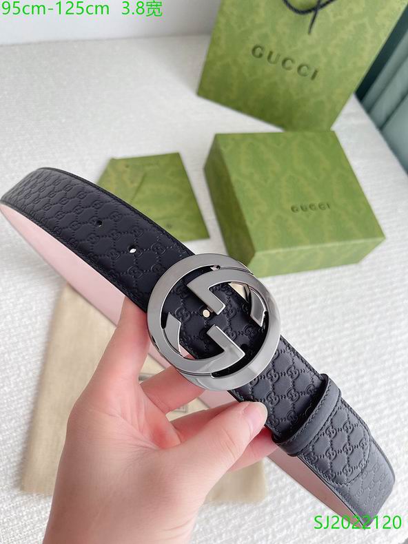 Gucci belt 38mmX95-125cm 7D (1)