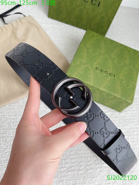 Gucci belt 38mmX95-125cm 7D (1)