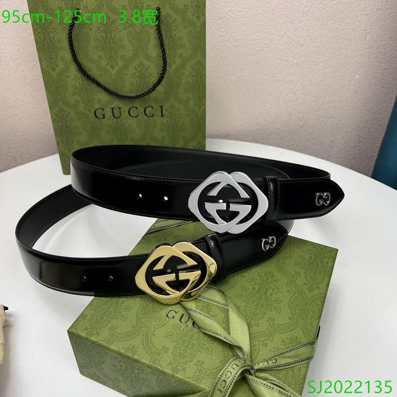 Gucci belt 38mmX95-125cm 7D (1)