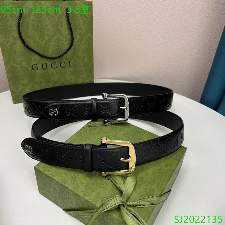 Gucci belt 38mmX95-125cm 7D (1)