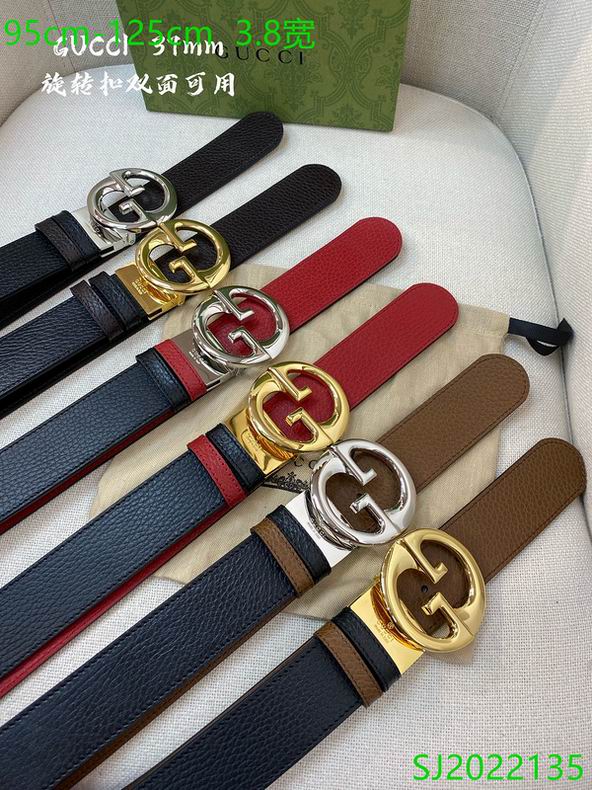 Gucci belt 38mmX95-125cm 7D (1)