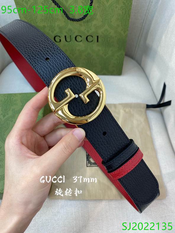 Gucci belt 38mmX95-125cm 7D (13)