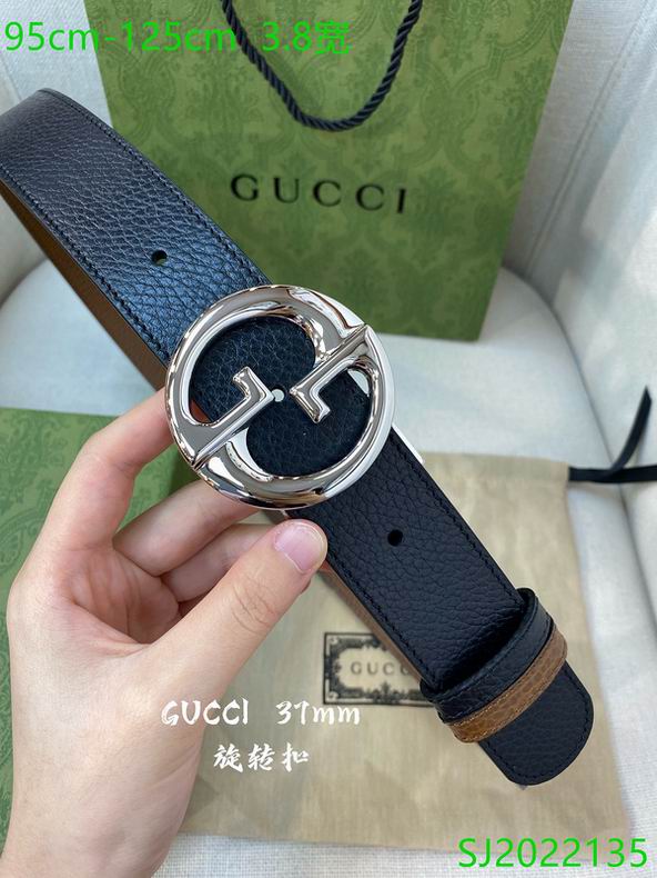 Gucci belt 38mmX95-125cm 7D (16)