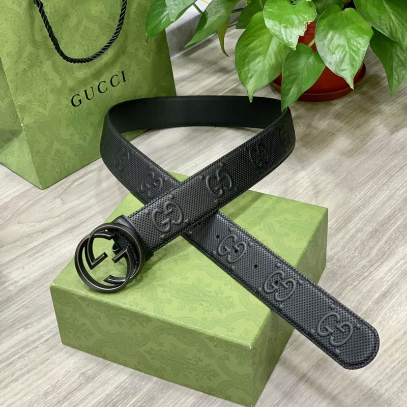 Gucci belt 38mmX95-125cm 7D (2)