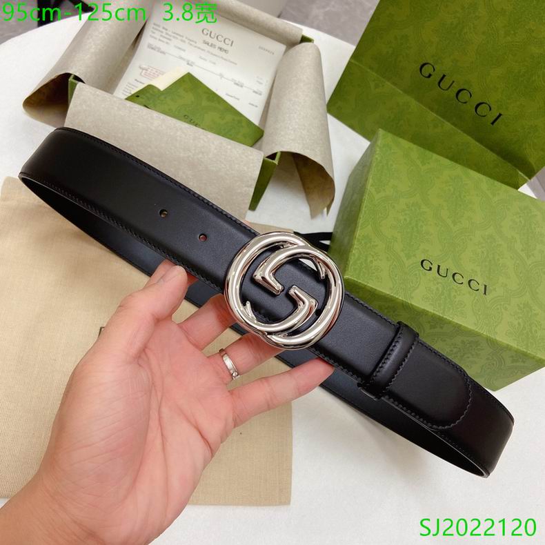 Gucci belt 38mmX95-125cm 7D (2)