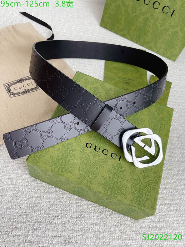 Gucci belt 38mmX95-125cm 7D (2)