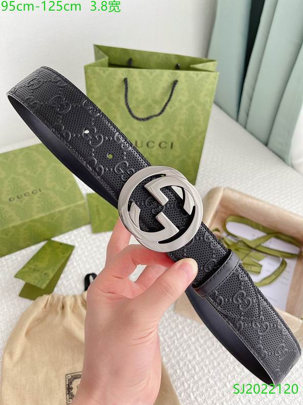 Gucci belt 38mmX95-125cm 7D (2)