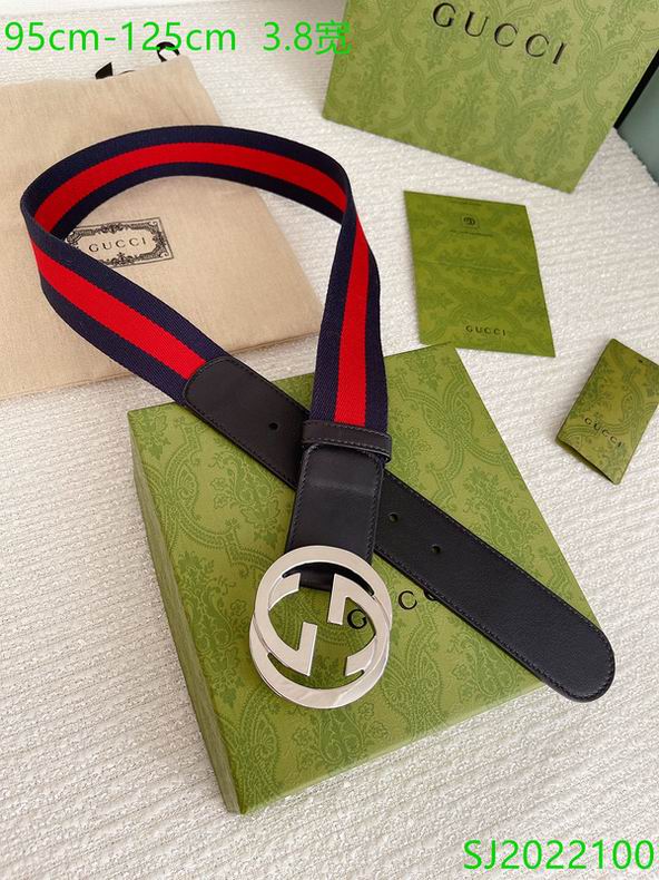 Gucci belt 38mmX95-125cm 7D (2)