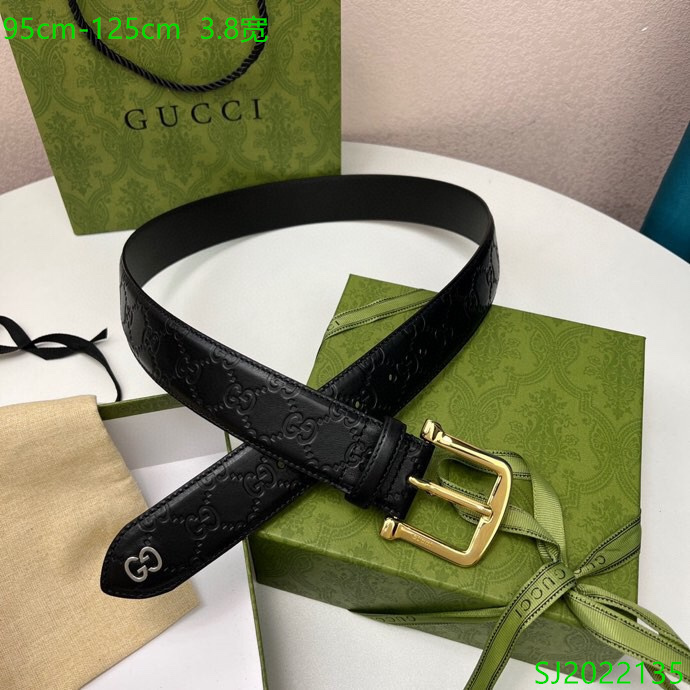 Gucci belt 38mmX95-125cm 7D (2)