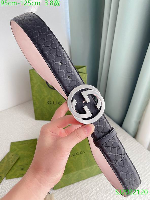 Gucci belt 38mmX95-125cm 7D (3)