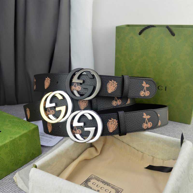 Gucci belt 38mmX95-125cm 7D (4)