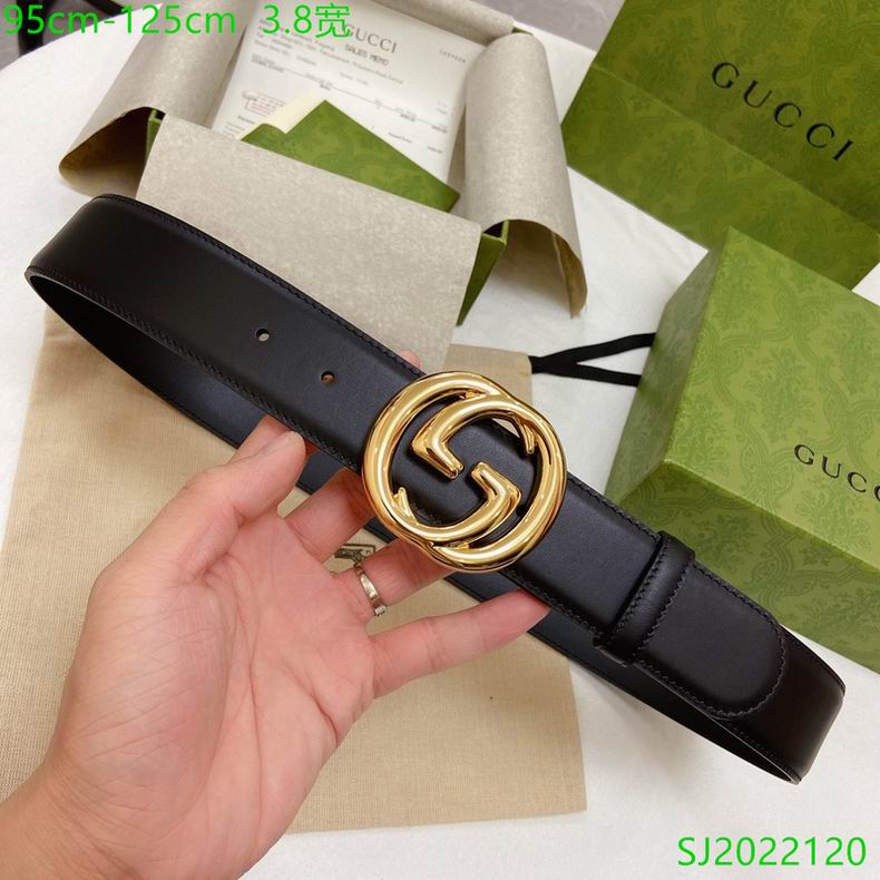 Gucci belt 38mmX95-125cm 7D (4)