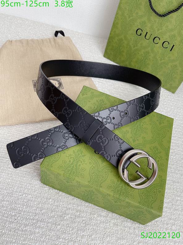 Gucci belt 38mmX95-125cm 7D (4)