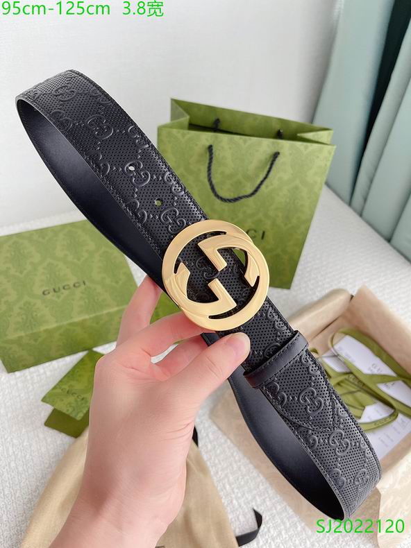 Gucci belt 38mmX95-125cm 7D (4)