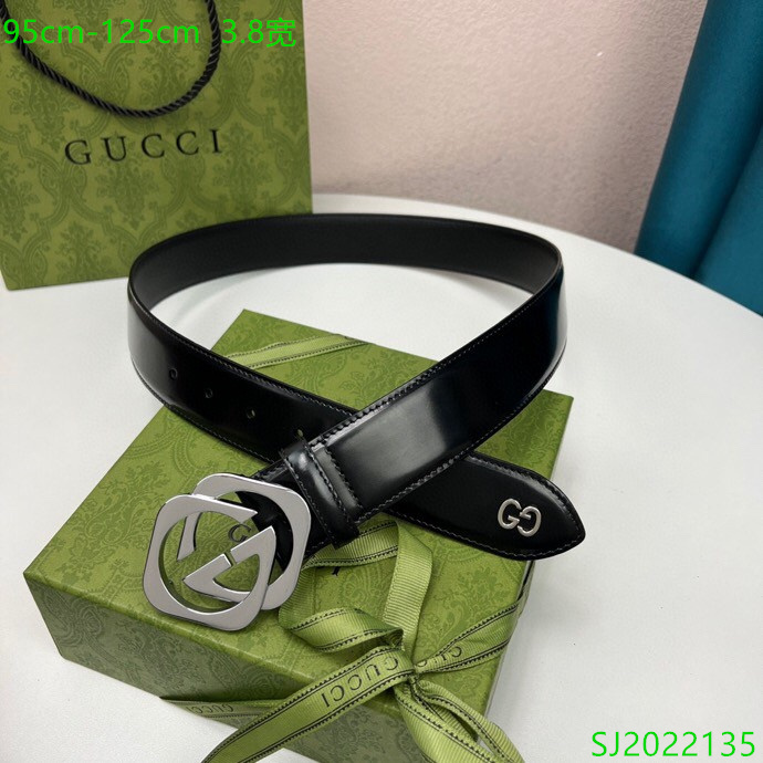 Gucci belt 38mmX95-125cm 7D (4)