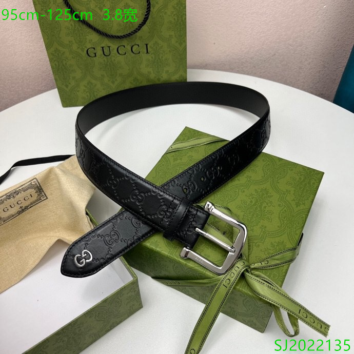 Gucci belt 38mmX95-125cm 7D (4)