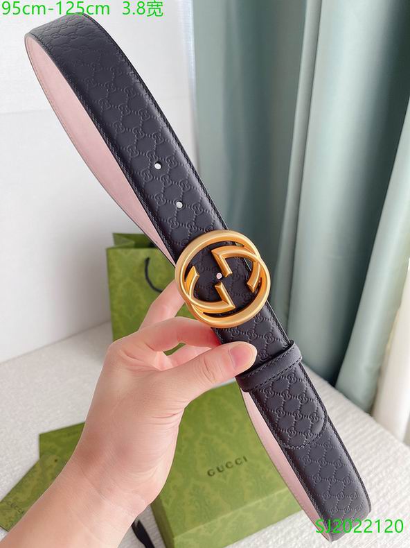 Gucci belt 38mmX95-125cm 7D (5)