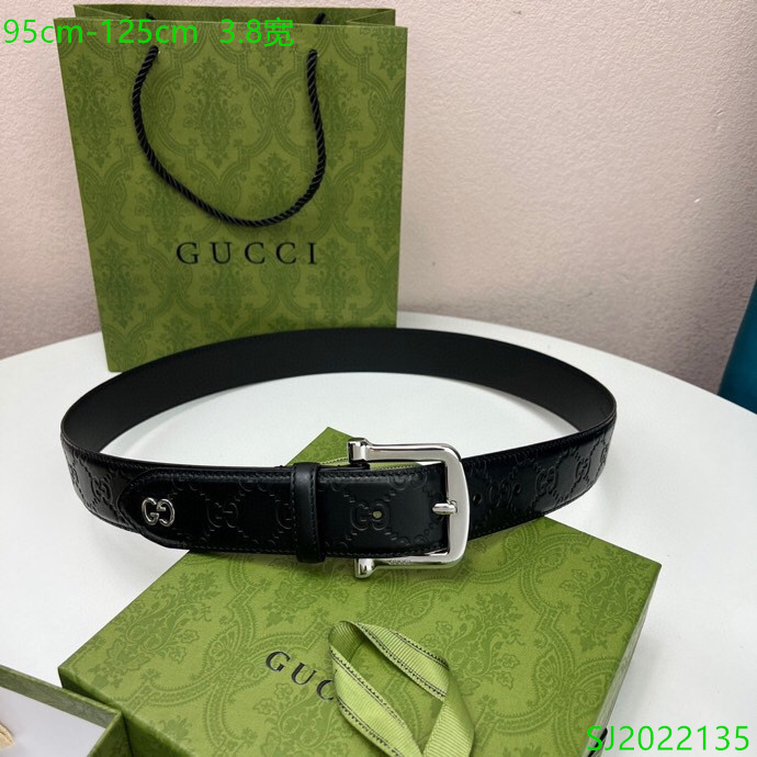 Gucci belt 38mmX95-125cm 7D (5)