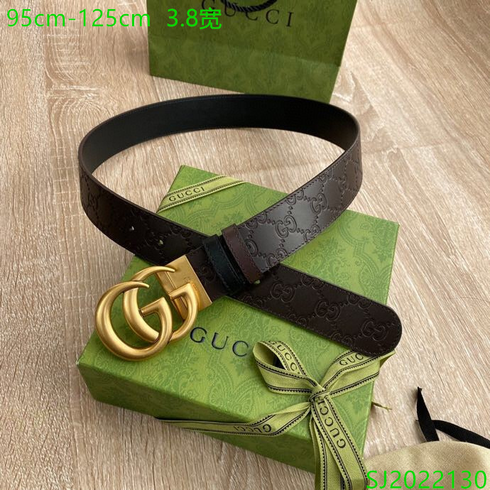 Gucci belt 38mmX95-125cm 7D (5)