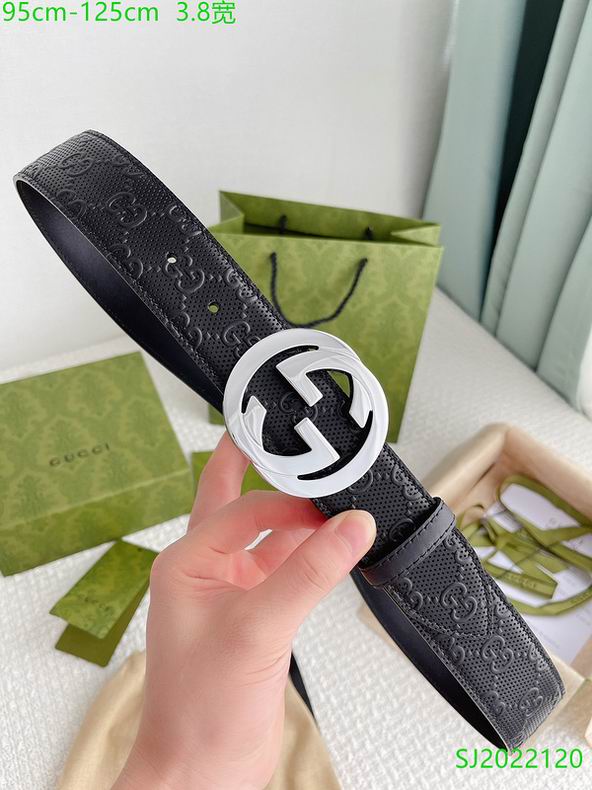 Gucci belt 38mmX95-125cm 7D (6)