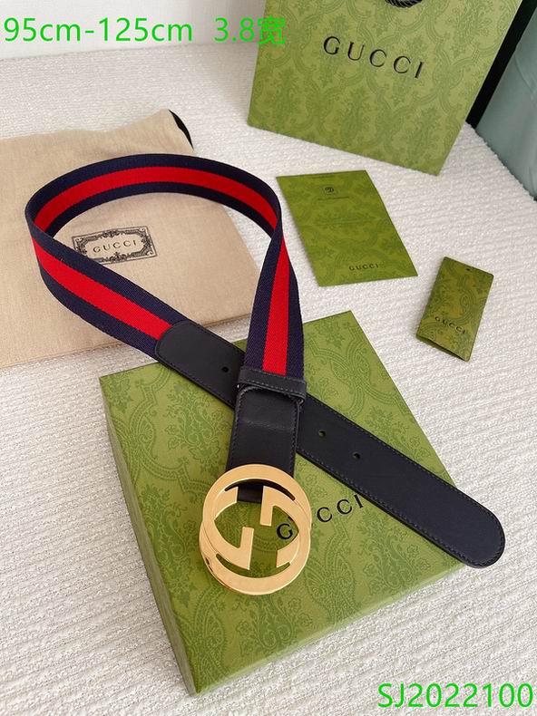 Gucci belt 38mmX95-125cm 7D (6)