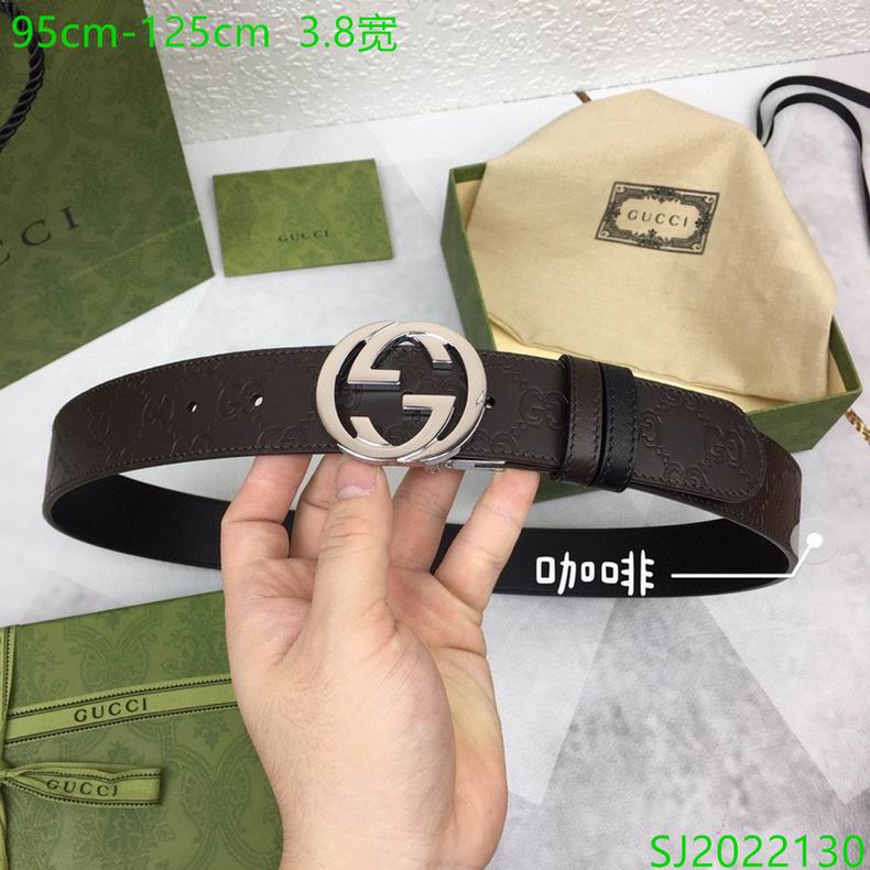 Gucci belt 38mmX95-125cm 7D (6)