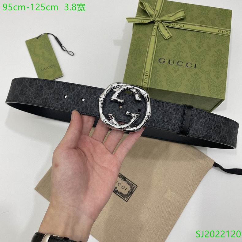 Gucci belt 38mmX95-125cm 7D (6)