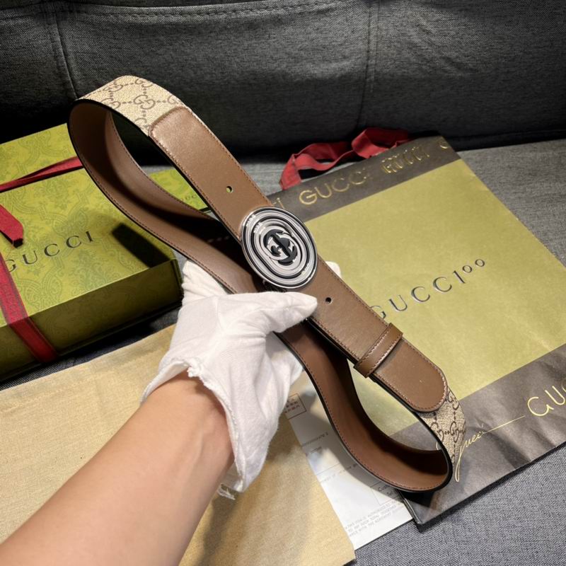 Gucci belt 38mmX95-125cm 7D (7)