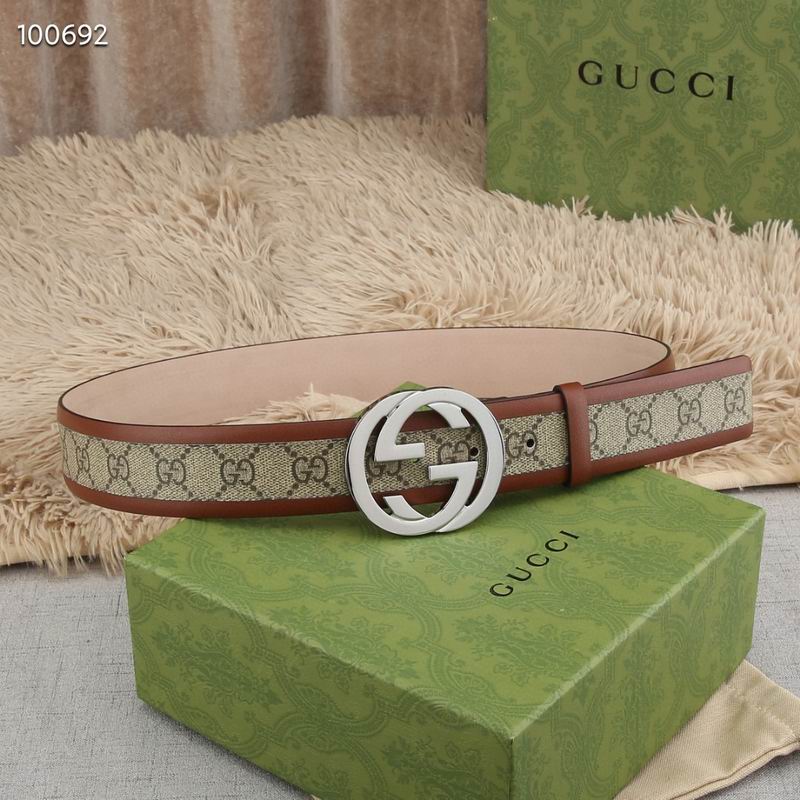 Gucci belt 38mmX95-125cm 7D (7)
