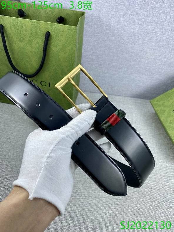 Gucci belt 38mmX95-125cm 7D (7)