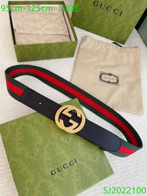 Gucci belt 38mmX95-125cm 7D (7)