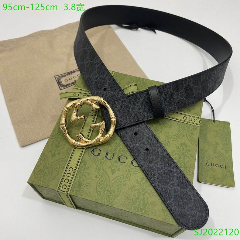 Gucci belt 38mmX95-125cm 7D (7)