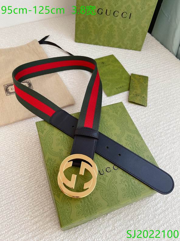 Gucci belt 38mmX95-125cm 7D (8)