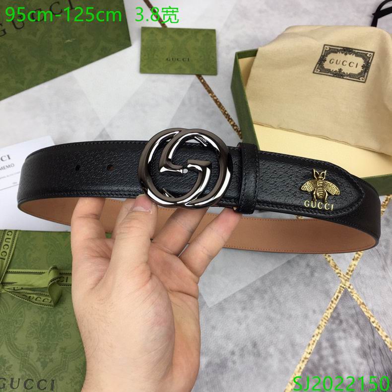 Gucci belt 38mmX95-125cm 7D (8)